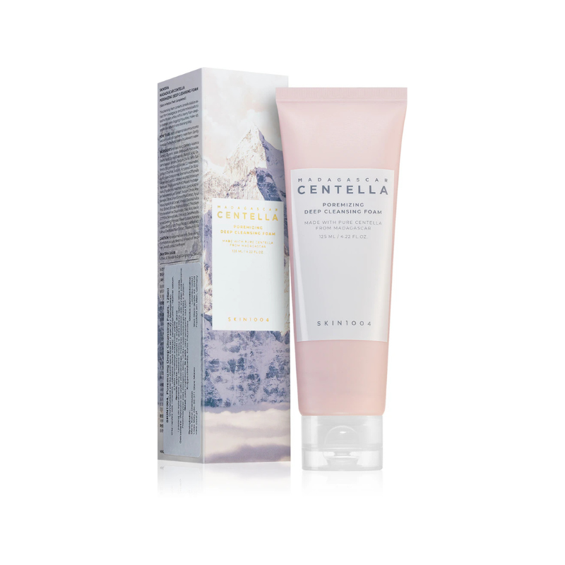 SKIN1004 Madagascar Centella Poremizing Deep Cleansing Espuma de Limpeza 125ml