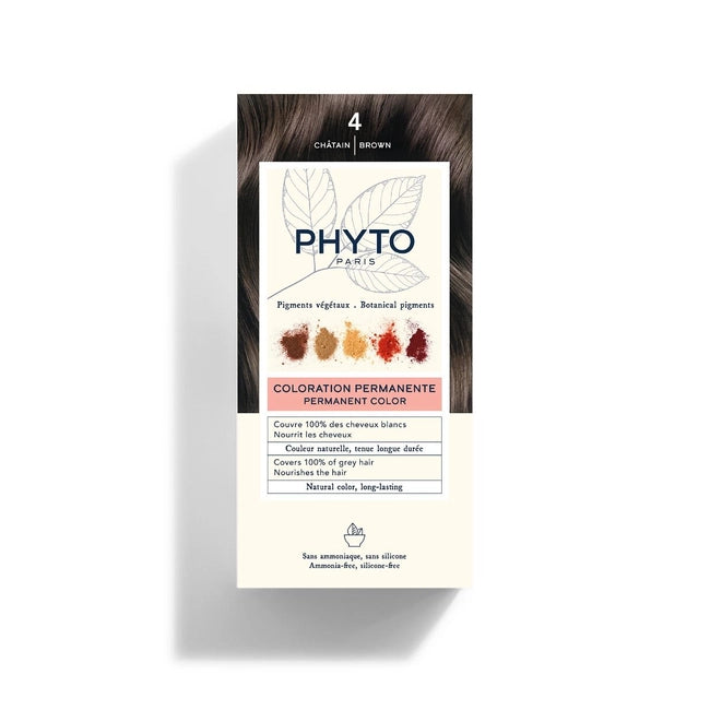 PHYTO Coloração Permanente Castanho 4