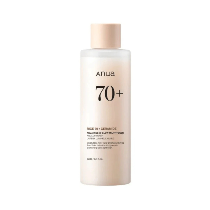 ANUA Rice 70 Glow Milky Tónico Nutritivo e Hidratante 250ml