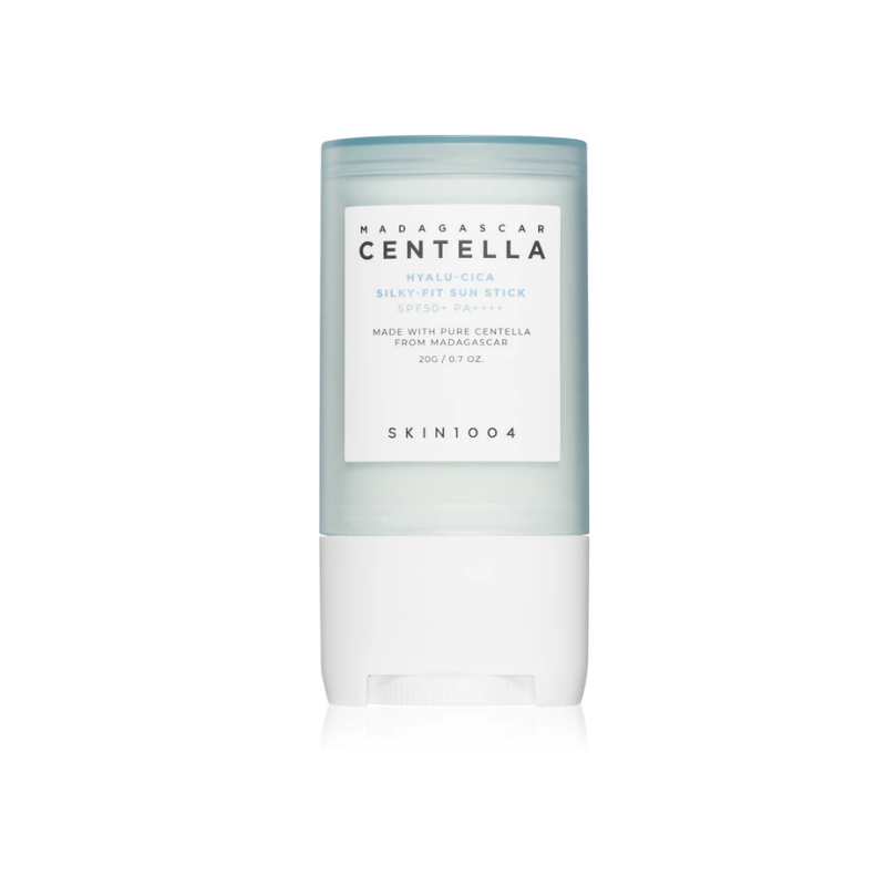 SKIN1004 Madagascar Centella Hyalu-Cica Silky-Fit Sun Stick Protetor Solar SPF50 20g
