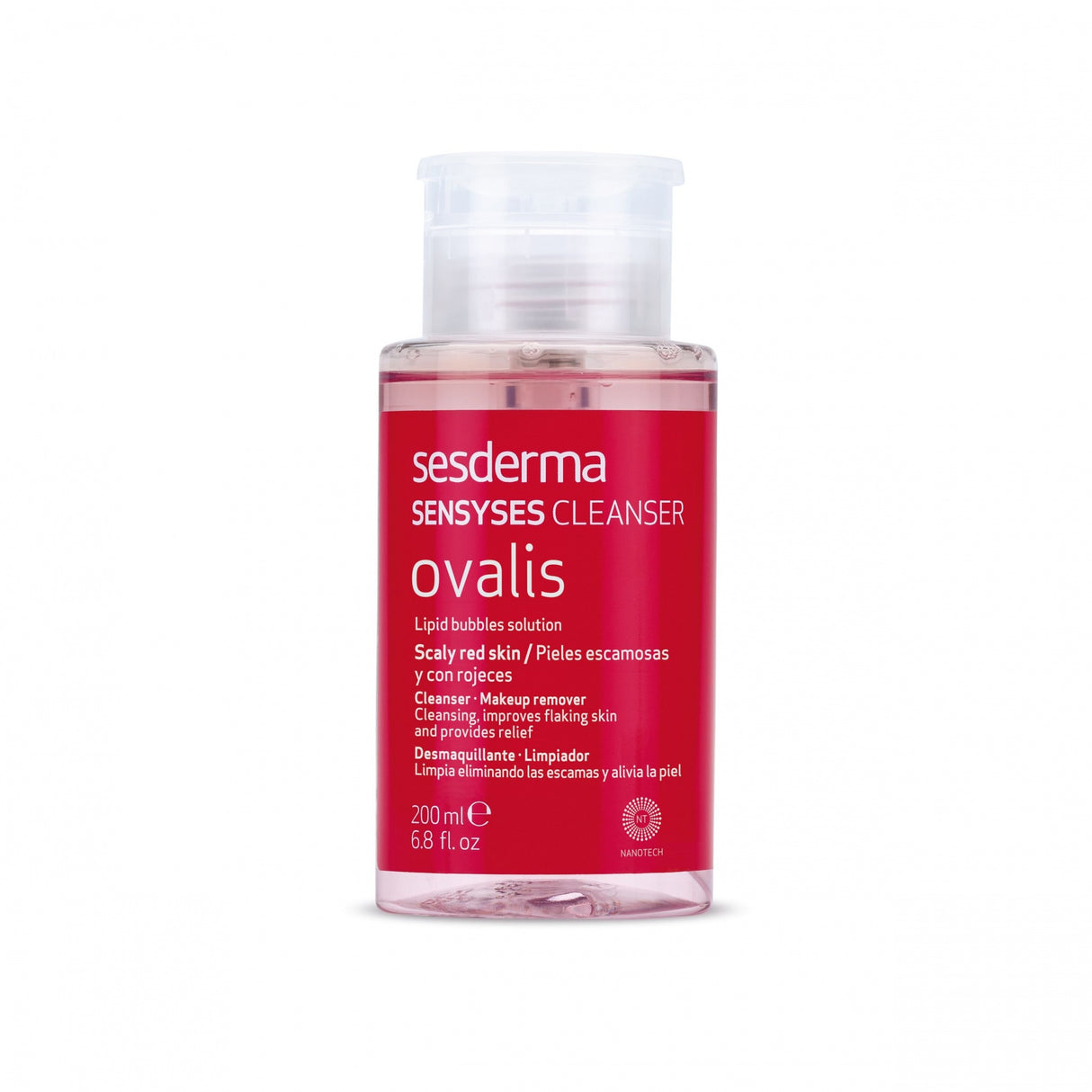 SESDERMA Sensyses Cleanser Ovalis Rosto e Olhos para Descamação 200ml