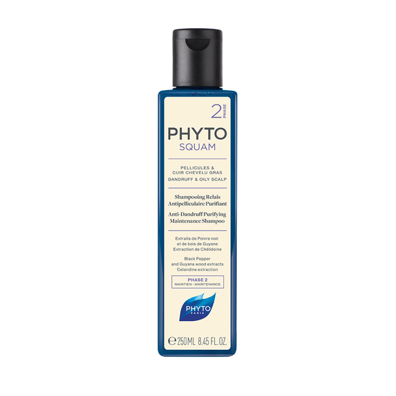PHYTO Phytosquam Champô Anti-Caspa Cabelos Oleosos 250ml