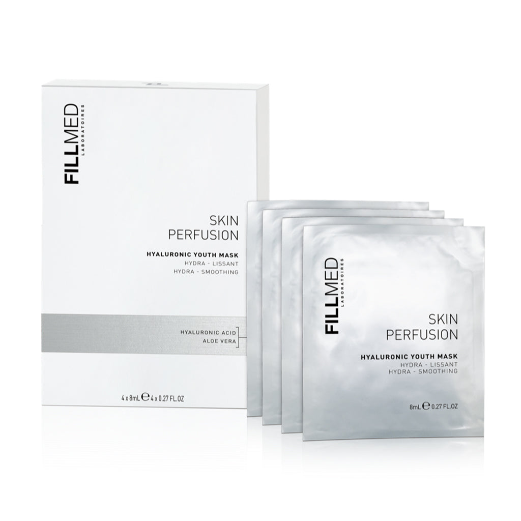 FILLMED SKIN PERFUSION Hyaluronic Youth Máscaras Ácido Hialurónico 4x8ml