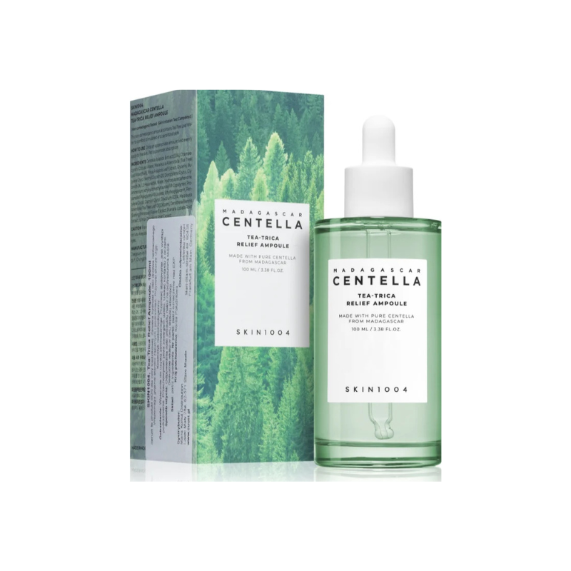 SKIN1004 Madagascar Centella Tea-Trica Relief Ampoule Sérum Calmante 100ml