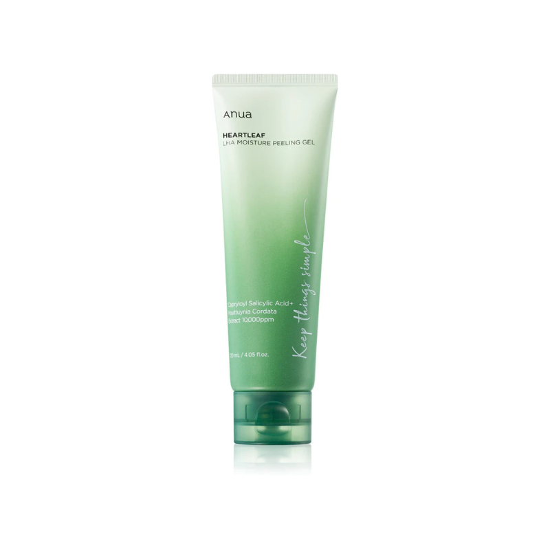 ANUA Heartleaf LHA Moisture Peeling Gel Esfoliante para Pele Sensível 120ml