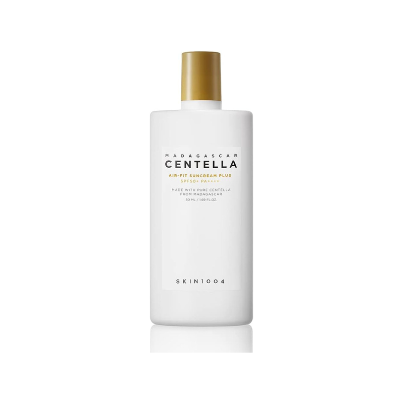 SKIN1004 Madagascar Centella Air-fit Suncream Plus SPF50 Protetor Mineral Pele Sensível 50ml