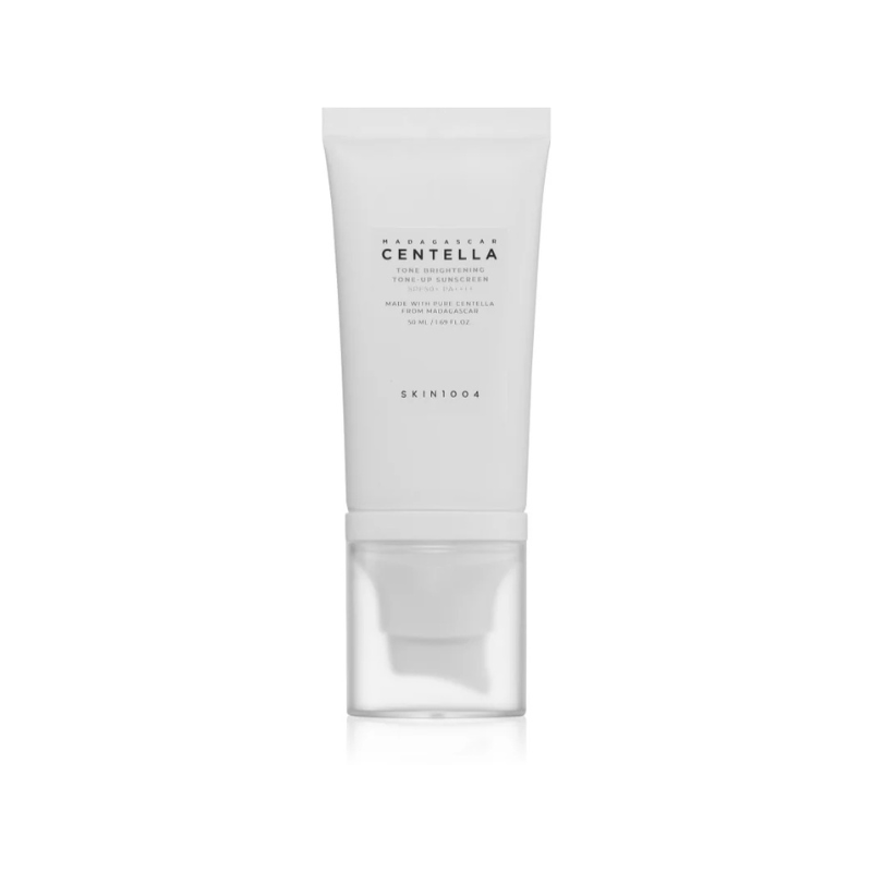 SKIN1004 Madagascar Centella Tone Brightening Tone-Up Sunscreen Base Líquida Protetora SPF50 50ml
