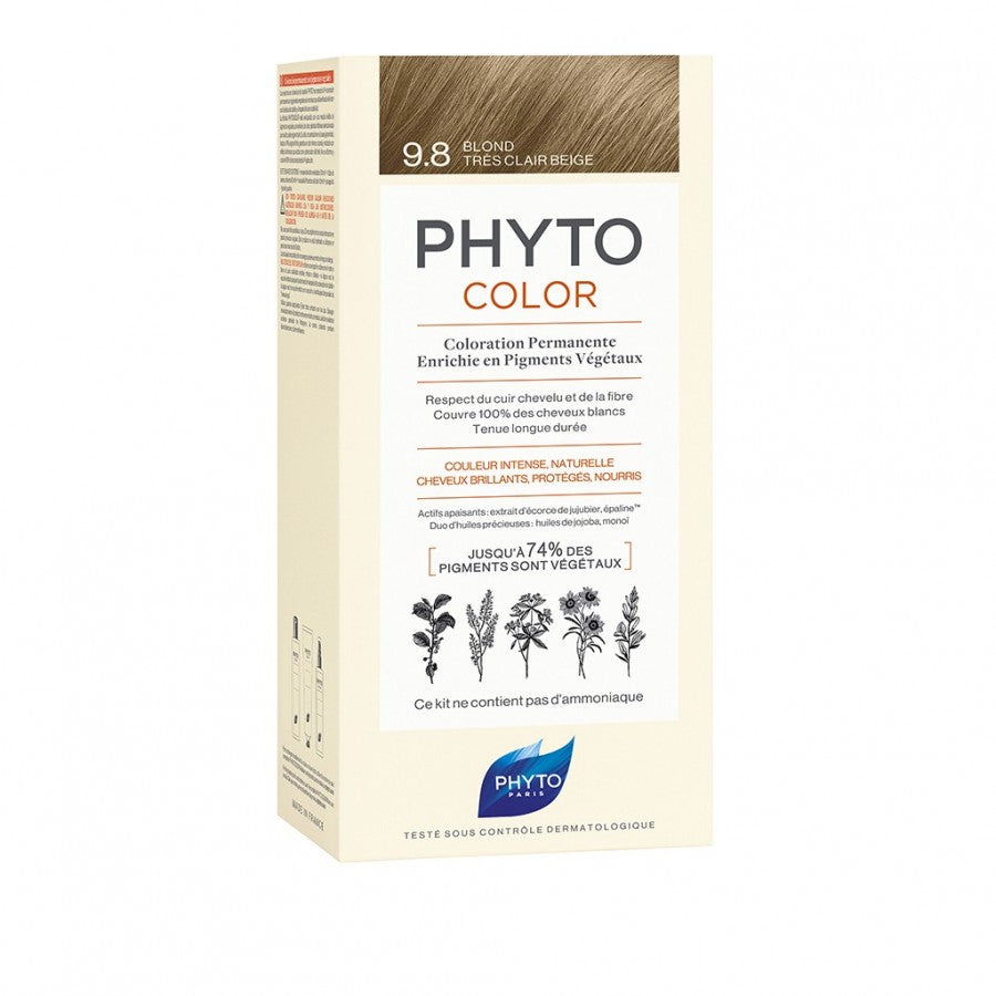 PHYTO Phytocolor 9.8 Louro Muito Claro Bege