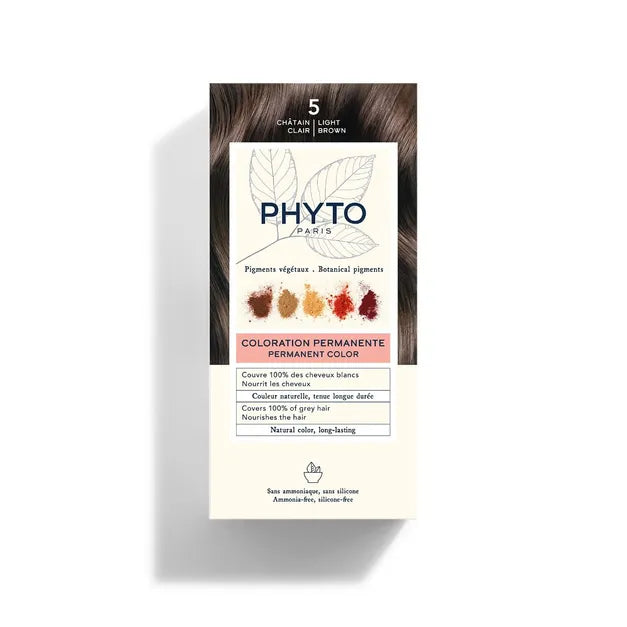 PHYTO Coloração Permanente 5 Castanho Claro