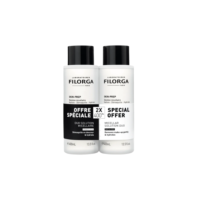 FILORGA Pack Skin-Prep Água Micelar 400mlx2