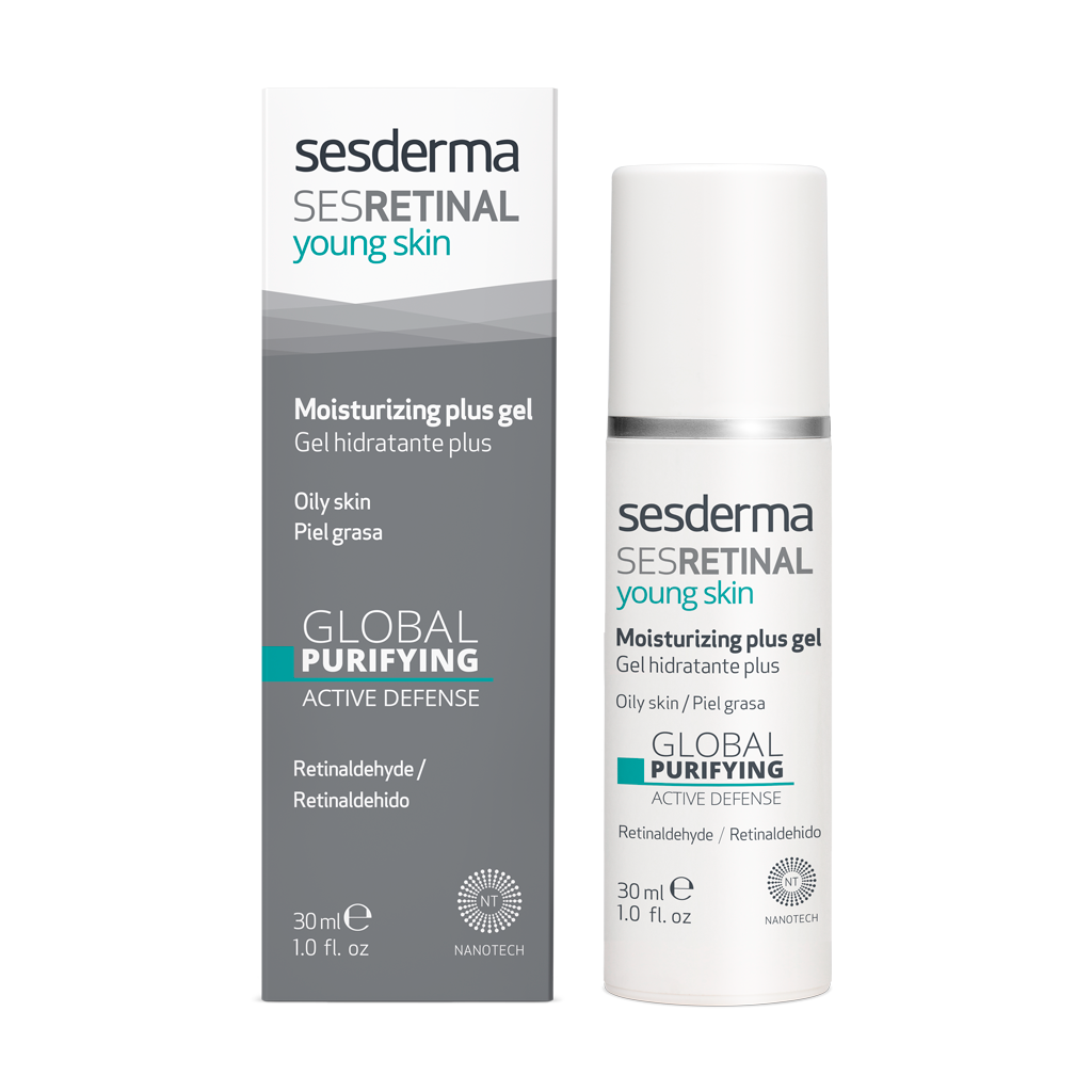 SESDERMA Sesretinal Young Gel Hidratante Plus - Pele oleosa e acneica 30ml