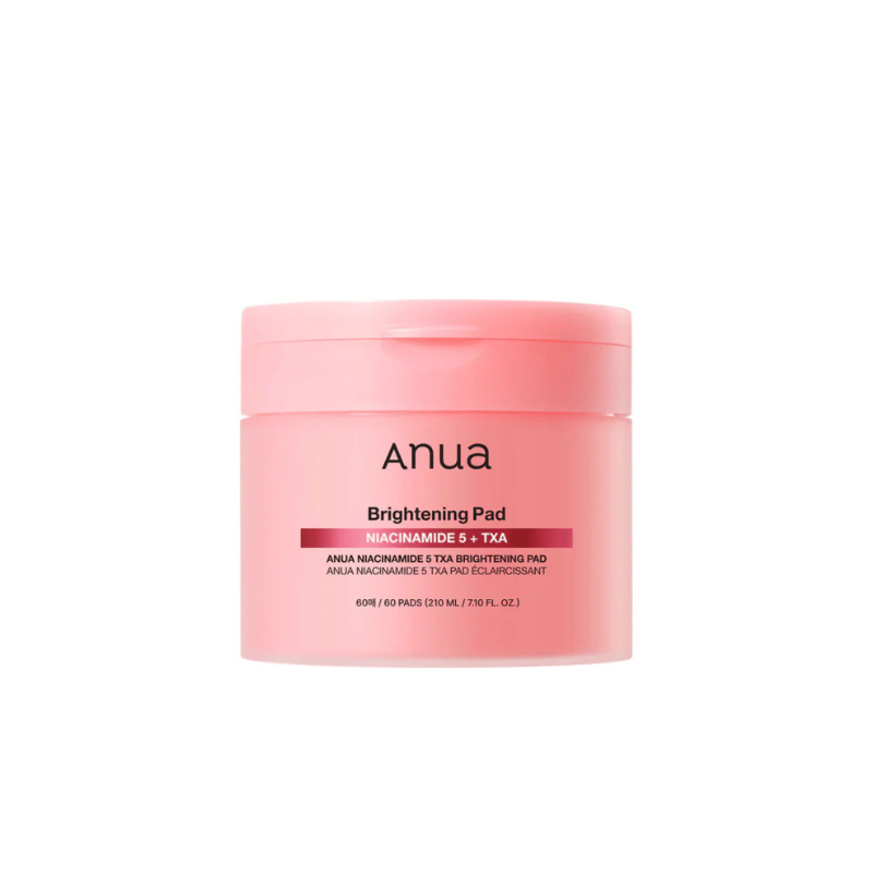 ANUA Niacinamide 5 TXA Brightening Pad Discos de Limpeza Anti-Manchas 60unid