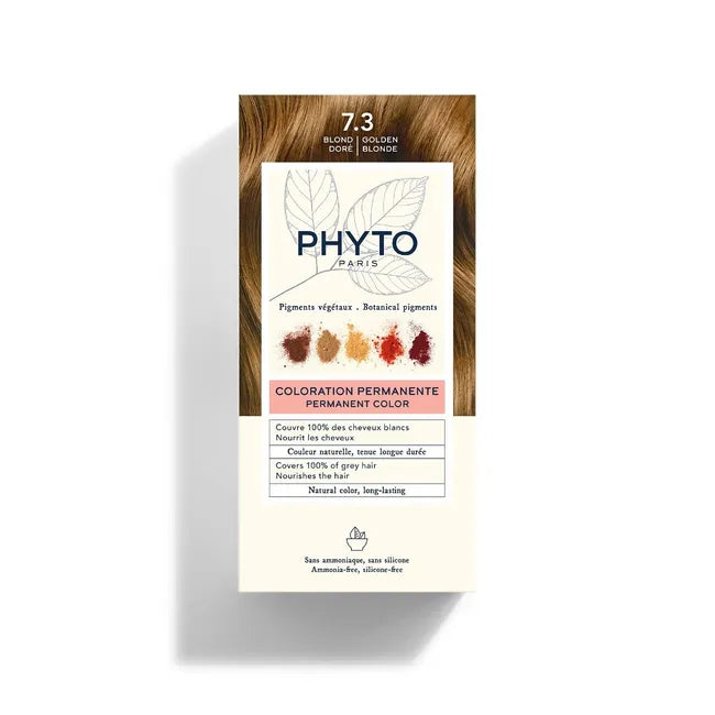 PHYTO Coloração Permanente 7.3 Louro Dourado