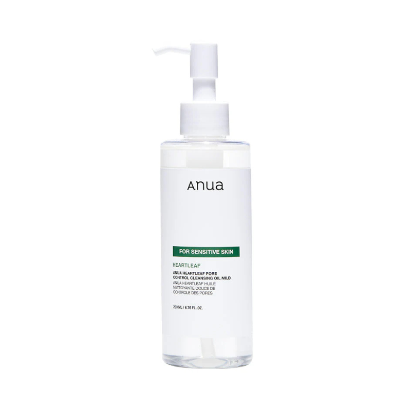ANUA Heartleaf Pore Control Cleansing Oil Mild Óleo de Limpeza Suave 200ml
