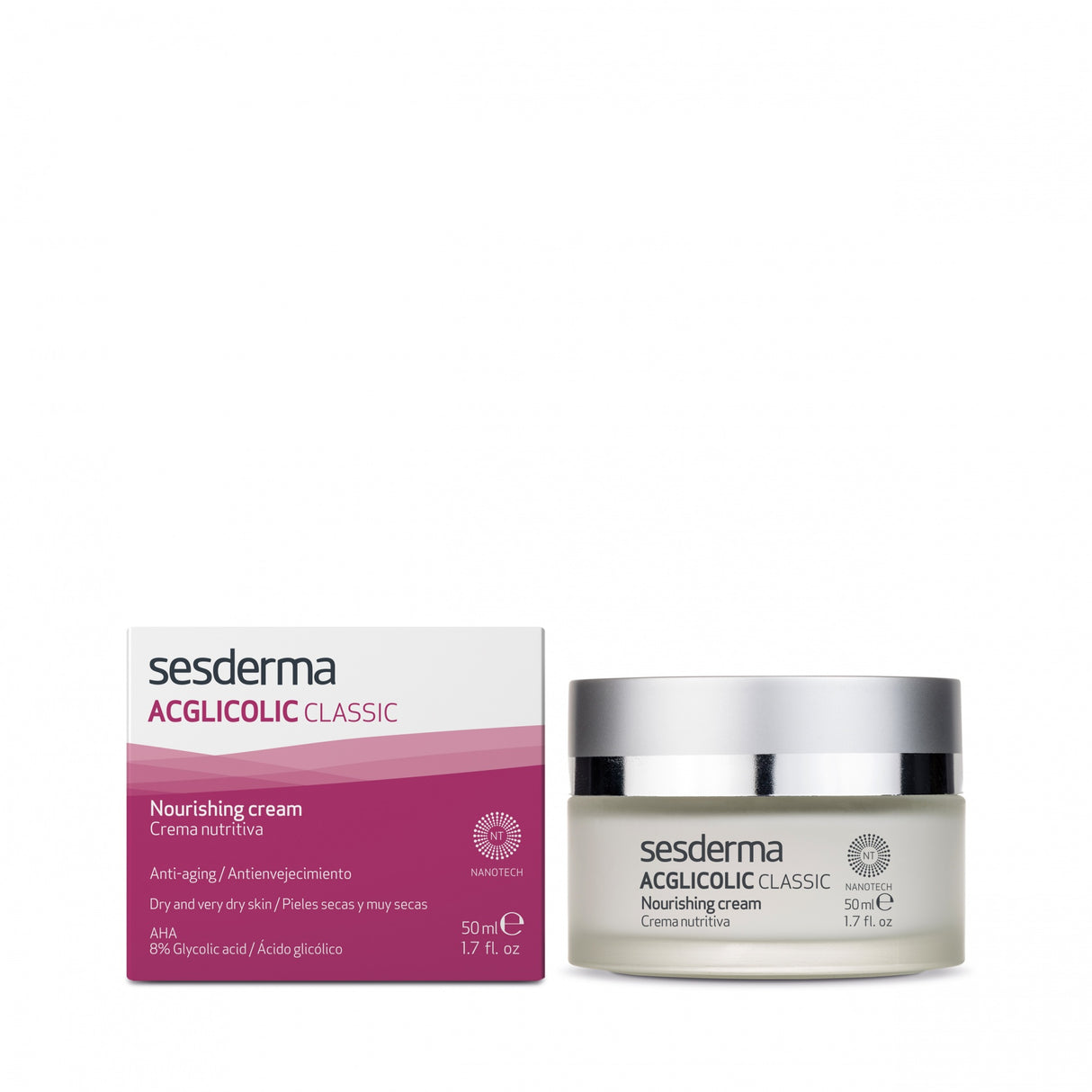SESDERMA Acglicolic Classic Creme Nutritivo 50ml