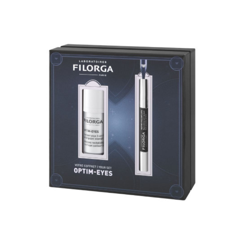 FILORGA Coffret Optim-Eyes 15ml + Nutri-Filler Bálsamo Labial 4g