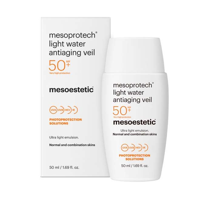 MESOESTETIC Mesoprotech Protector Solar Light Water Antiaging Veil 50+