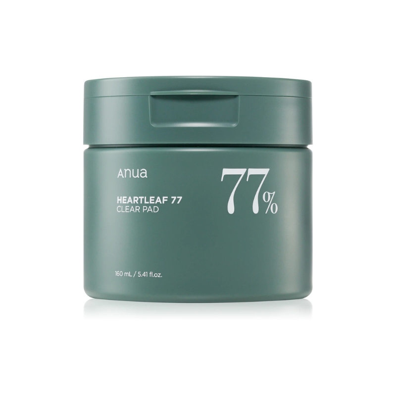 ANUA Heartleaf 77 Clear Pad Discos de Tónico 160ml 70 unid