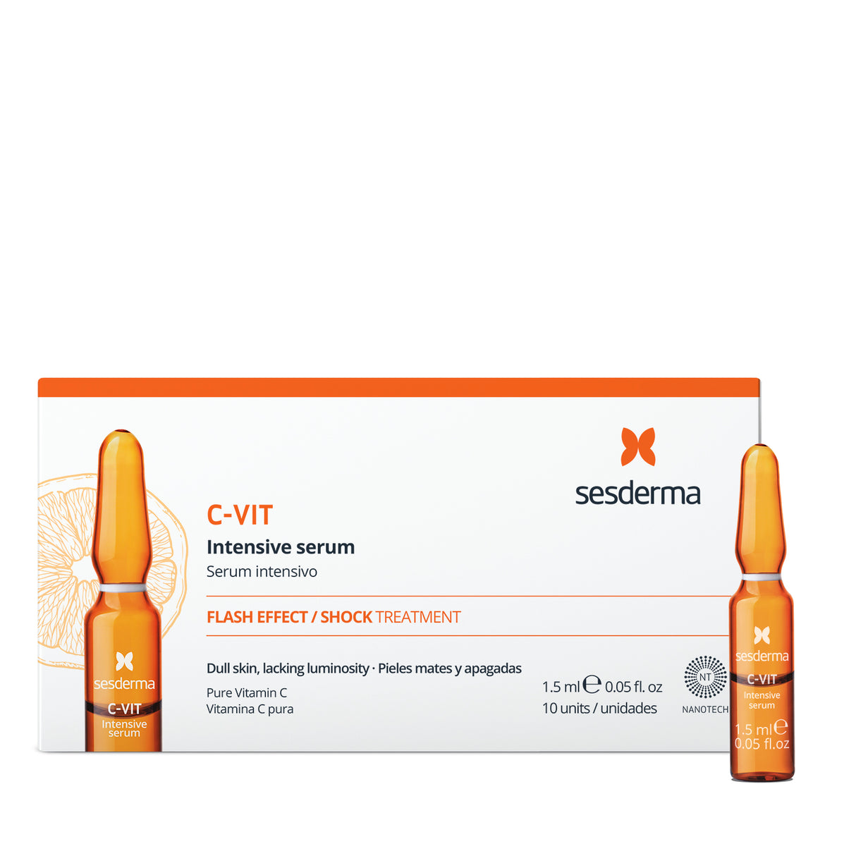 SESDERMA C-vit Sérum Intensivo Ampolas 10x1,5ml