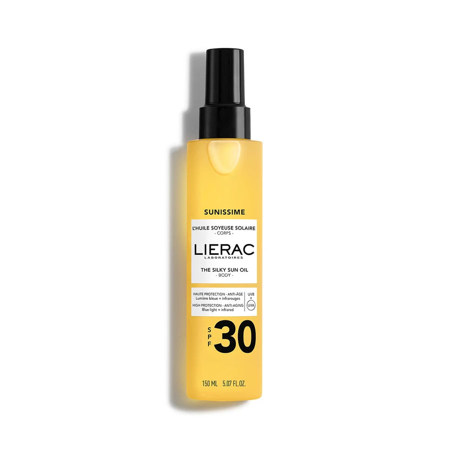 LIERAC SUNISSIME Óleo Solar Sedoso Corpo SPF30 150ml