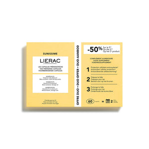 LIERAC SUNISSIME Cápsulas Preparadoras 2X30 Caps
