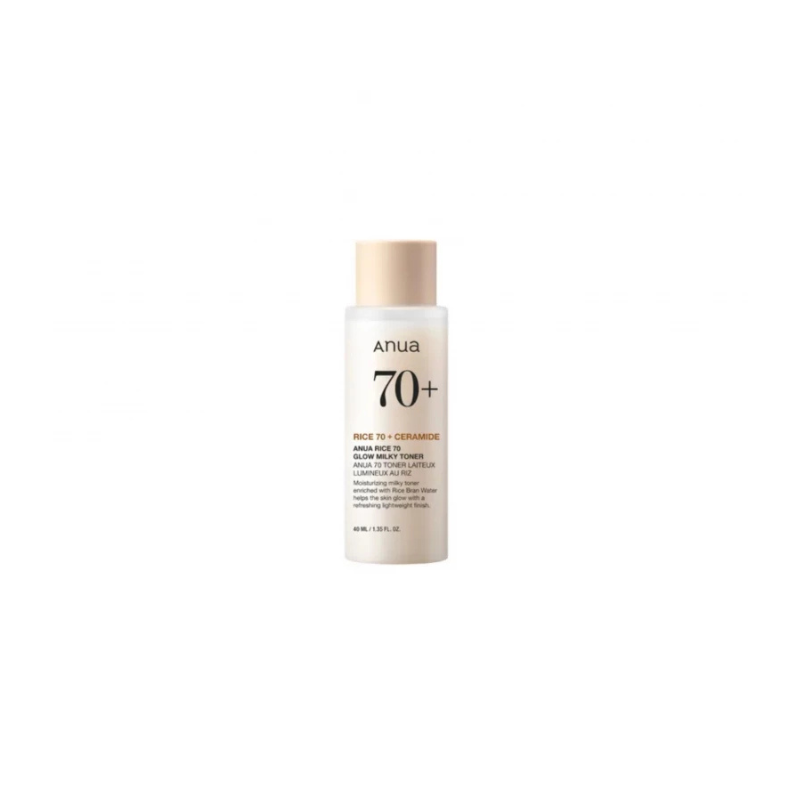 ANUA Rice 70 Glow Milky Tónico Nutritivo e Hidratante 40ml
