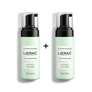 LIERAC Duo Mousse de Limpeza 2x150ml