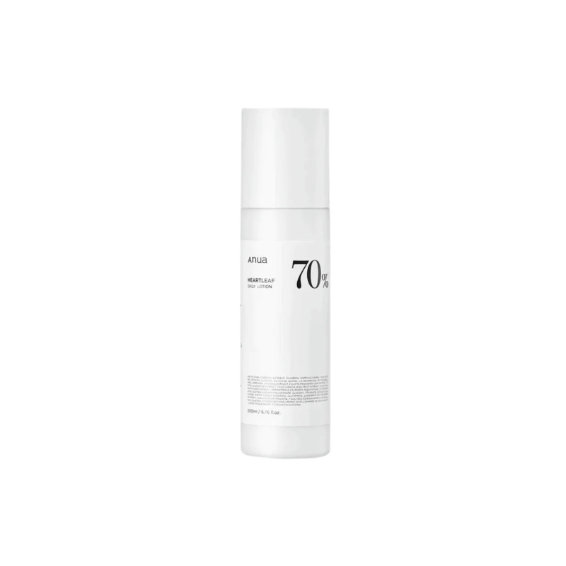 ANUA Heartleaf 70% Daily Lotion Emulsão de Hidratação Intensiva 200ml