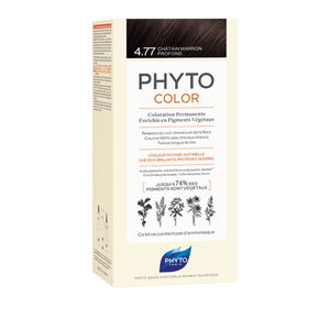 PHYTO Phytocolor 4.77 Castanho Marron Profundo Coloração Permanente Sem Amoníaco