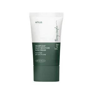 ANUA Heartleaf Silky Moisture Sun Creme Protetor Solar SPF50 50ml