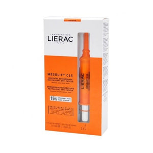 LIERAC MÉSOLIFT C15 Concentrado Revitalizante Antifadiga 2x15ml