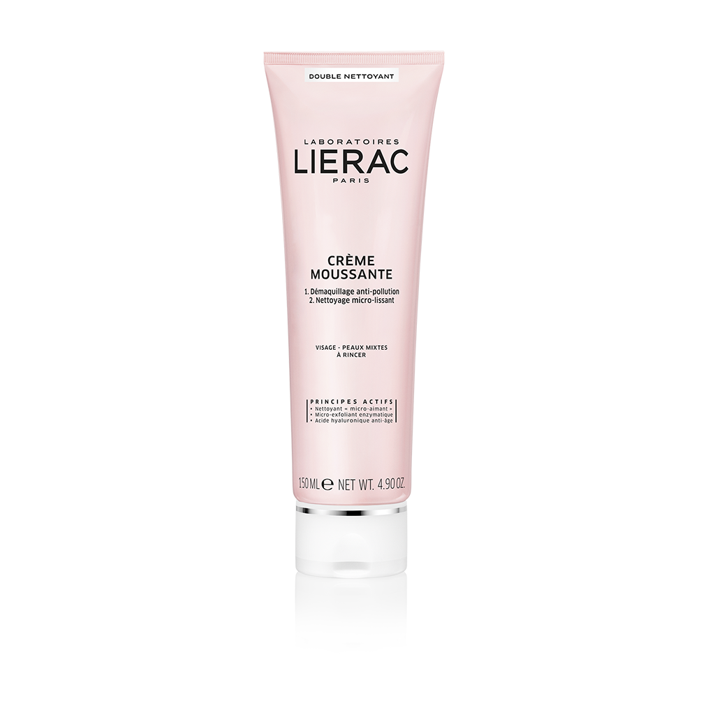 LIERAC Creme Mousse Dupla Limpeza 150ml