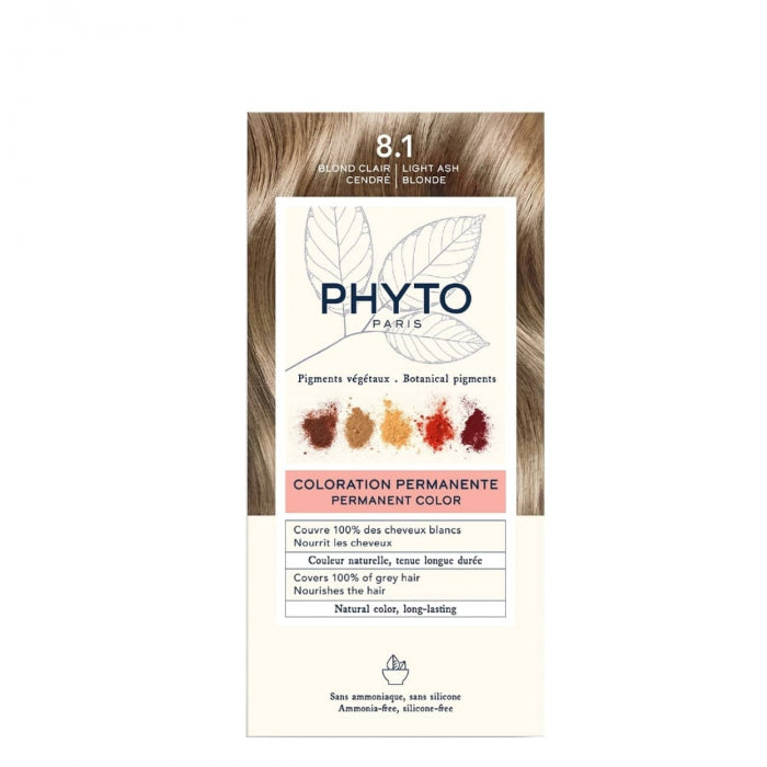 PHYTO Coloração Permanente 8.1 Louro Claro