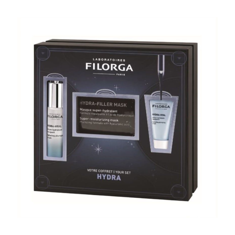 FILORGA Coffret Hydra-Hyal Sérum 30ml + Hydra-Hyal Creme 15ml + Hydra-Filler Mask