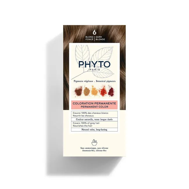 PHYTO Coloração Permanente 6 Louro Escuro