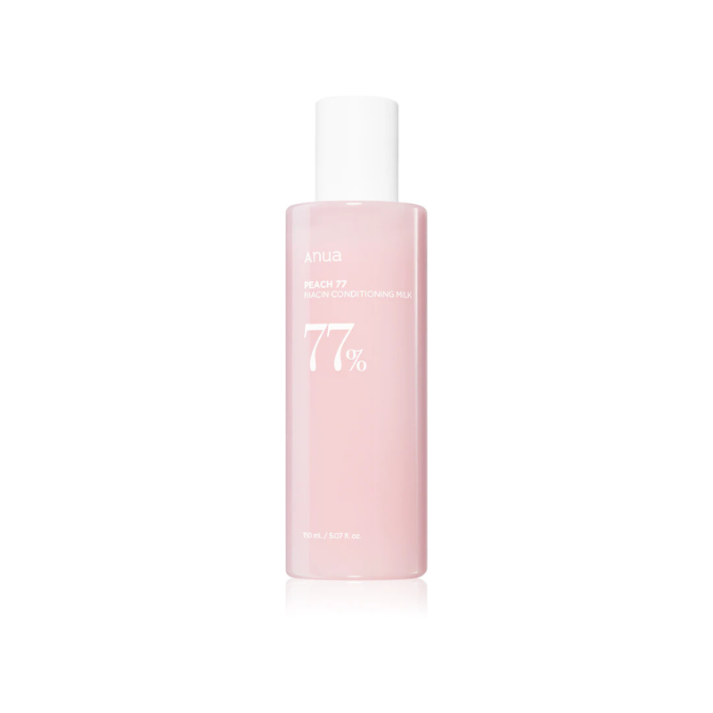 ANUA Peach 77 Niacin Conditioning Milk Loção Hidratante para Pele Seca e Sensível 150ml