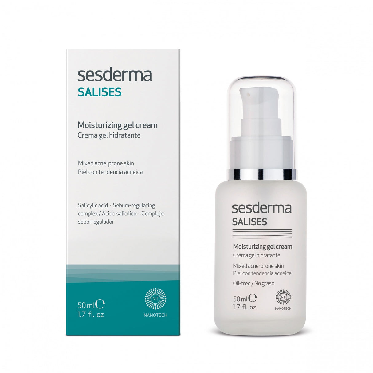 SESDERMA Salises Creme Gel Hidratante - Peles normais a mistas 50ml