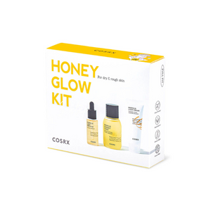 COSRX Honey Glow Kit Full Fit Propolis Tónico 30ml + Sérum 10ml + Creme 15ml