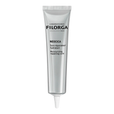 Filorga Neocica Cuidado Reparador Universal, tubo prateado de 40 ml com aplicador de precisão branco.