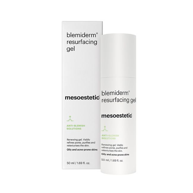 MESOESTETIC Blemiderm Resurfacing Gel Renovador para Peles Mistas 50ml