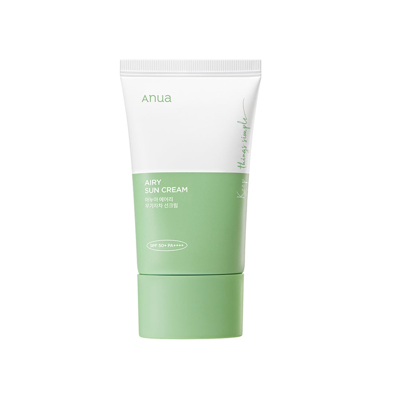 ANUA Airy Sun Cream Protetor Solar SPF50 50ml