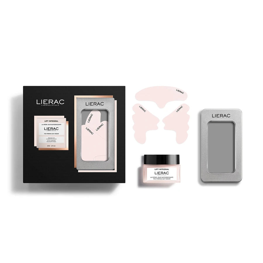 LIERAC Coffret LIFT INTEGRAL Creme de Dia 50ml + Patches de Rosto Reutilizáveis