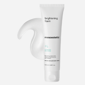 MESOESTETIC Brightening Foam Espuma de Limpeza Renovadora, Reequilibrante e Antipoluição 100ml