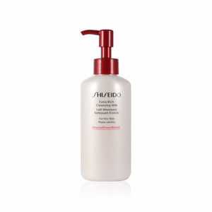 SHISEIDO Defend Skincare Extra Rich Cleansing Leite Facial de Limpeza para Pele Seca 125ml