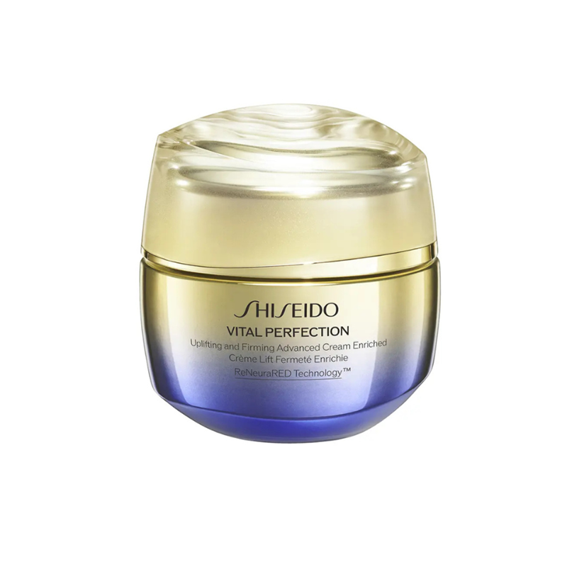 SHISEIDO Vital Perfection Uplifting and Firming Enriched Creme Anti-envelhecimento Peles Secas 50ml