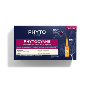 PHYTO Phytocyane Cuidado Antiqueda Reacional Mulher 12x5ml