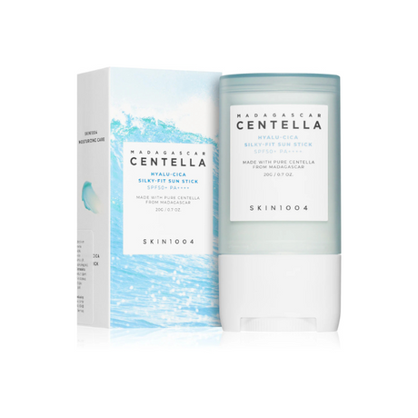 SKIN1004 Madagascar Centella Hyalu-Cica Silky-Fit Sun Stick Protetor Solar SPF50 20g