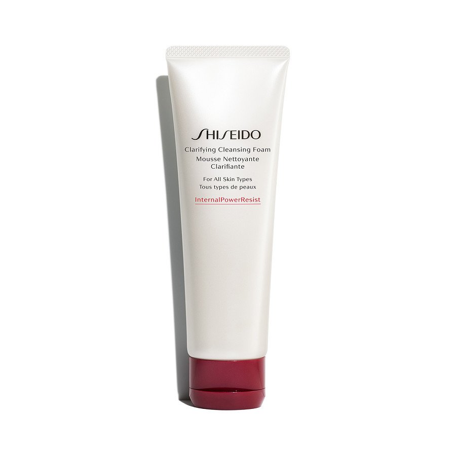 SHISEIDO Defend Skincare Clarifying Cleansing Espuma de Limpeza para Todos os Tipos de Pele 125ml