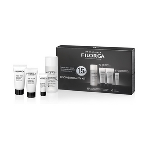 FILORGA Kit Discovery - Solução Micelar 50ml + Meso Mask 15ml + Time-Filler Creme 15ml + Optim Eyes Creme Olhos 4ml